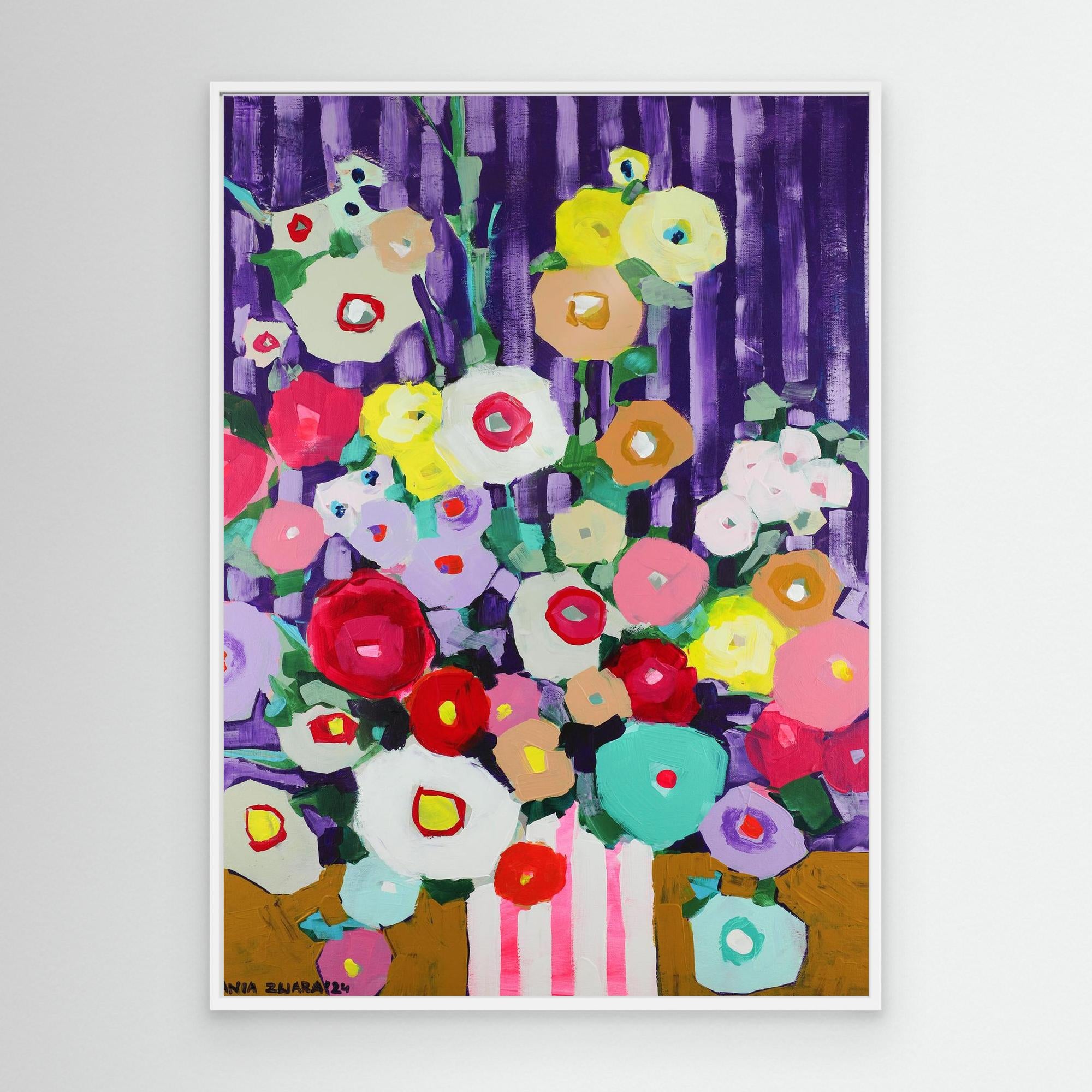 Canvas Print: "Purple dizziness"