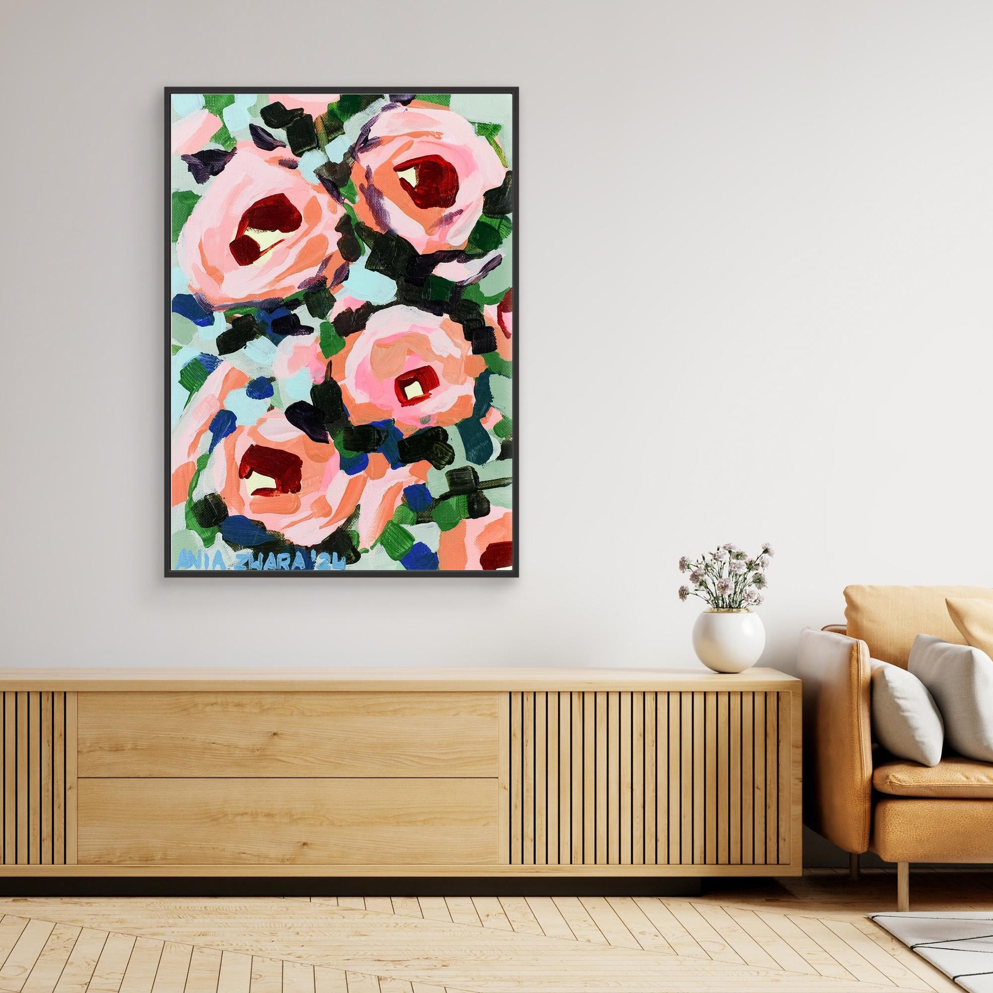 Canvas Print: "Spring roses"