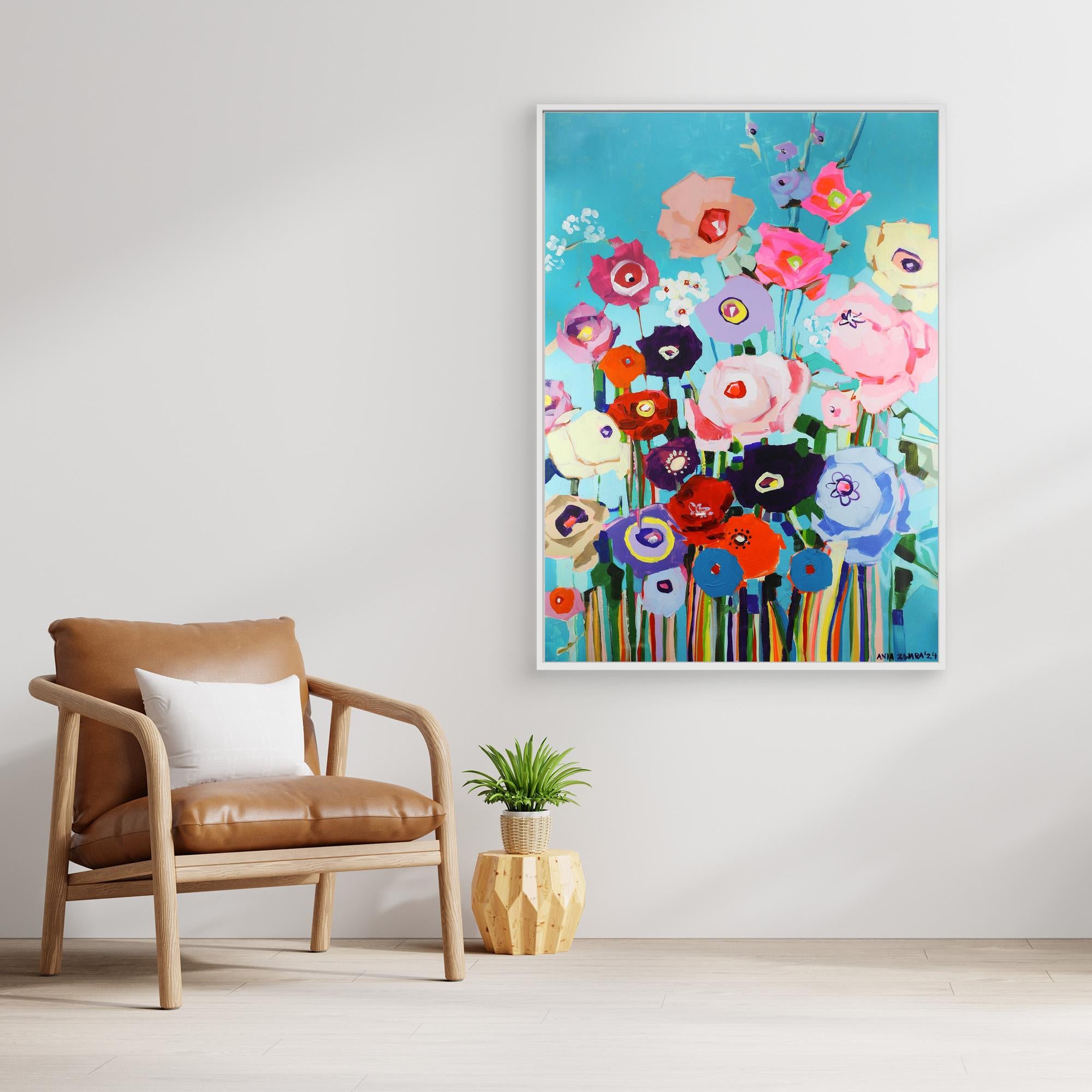 Canvas Print: "Grateful, thankful"