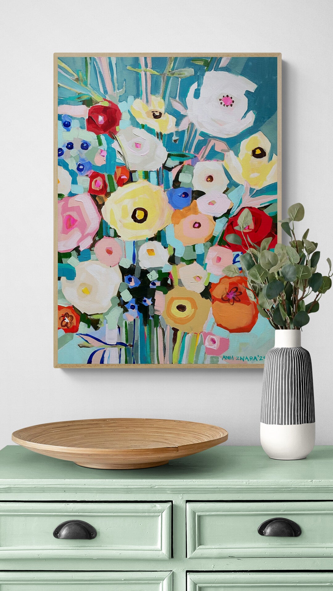 Take a deep breath, 70x50 cm