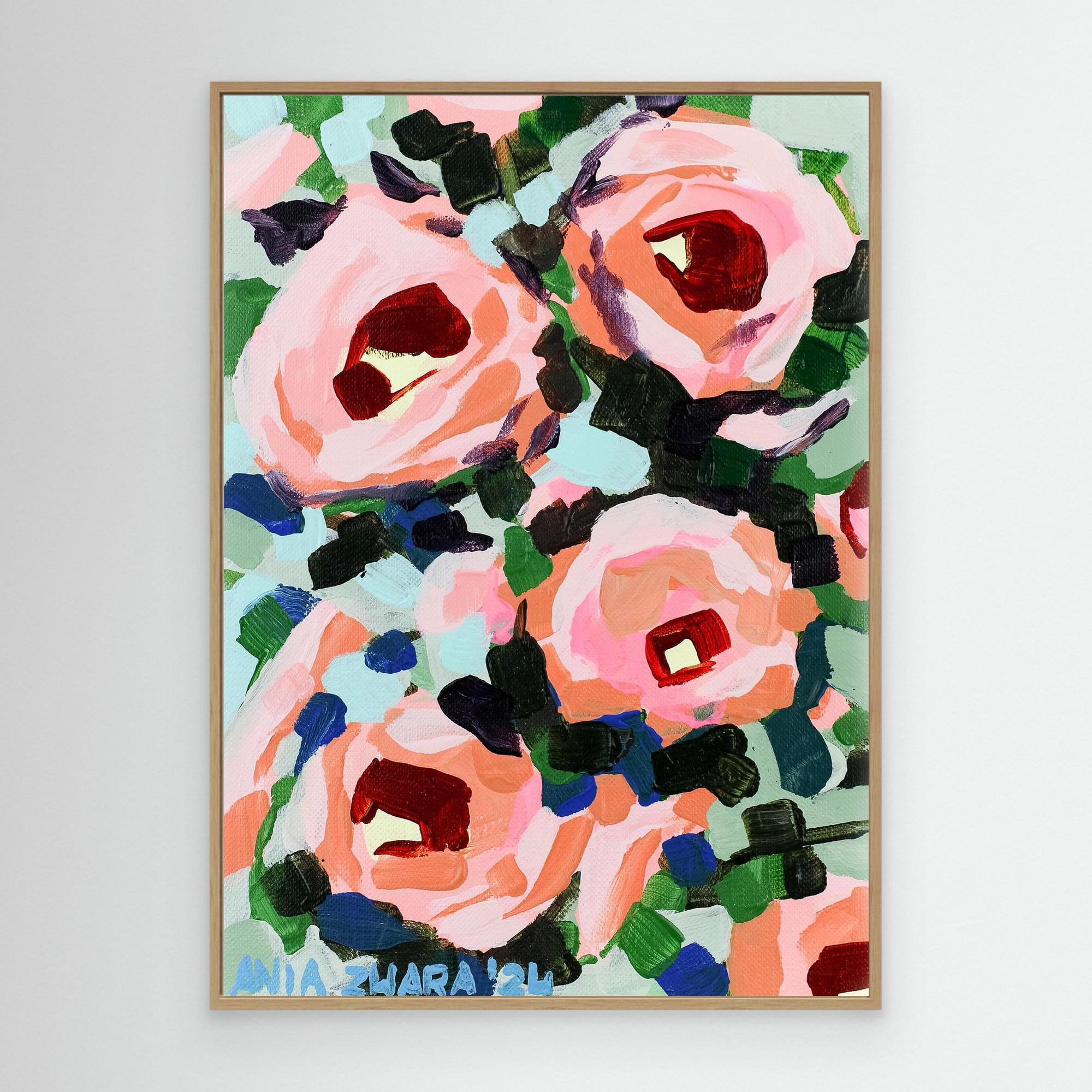 Canvas Print: "Spring roses"