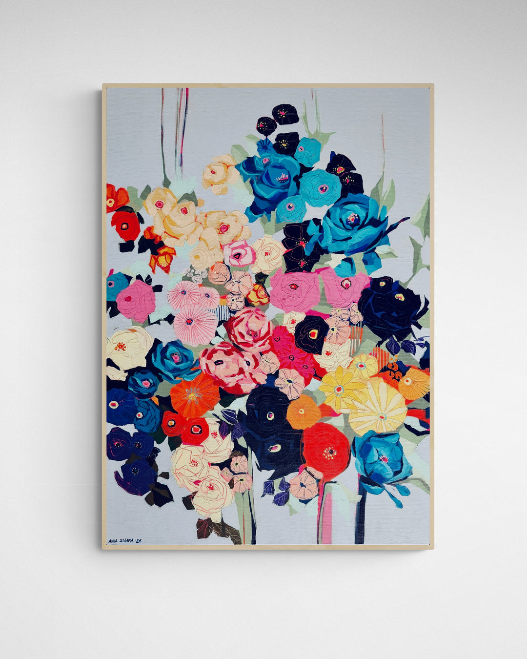 Aurora’s bloom, 70x100 cm