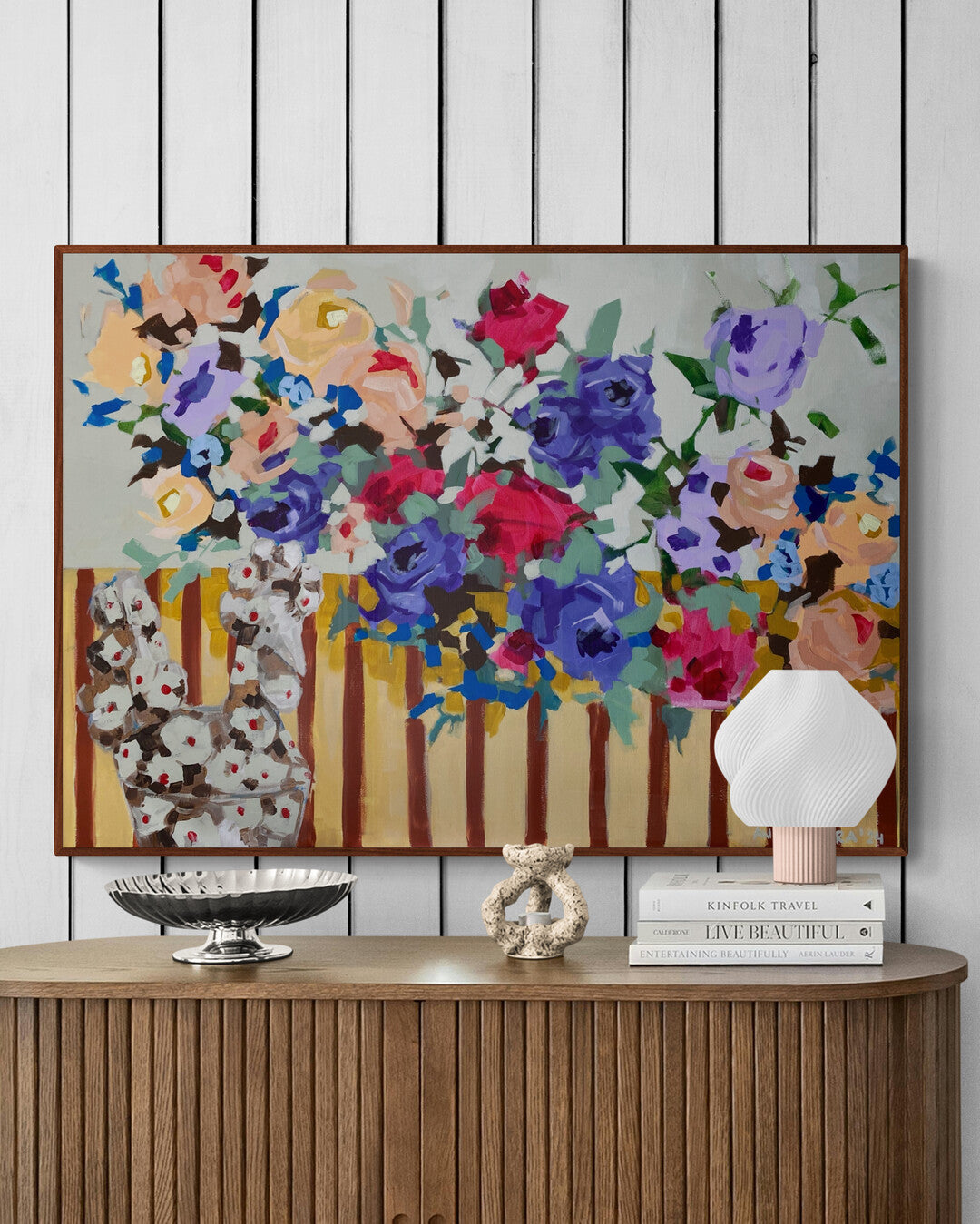 Retro bloom, 70x100 cm