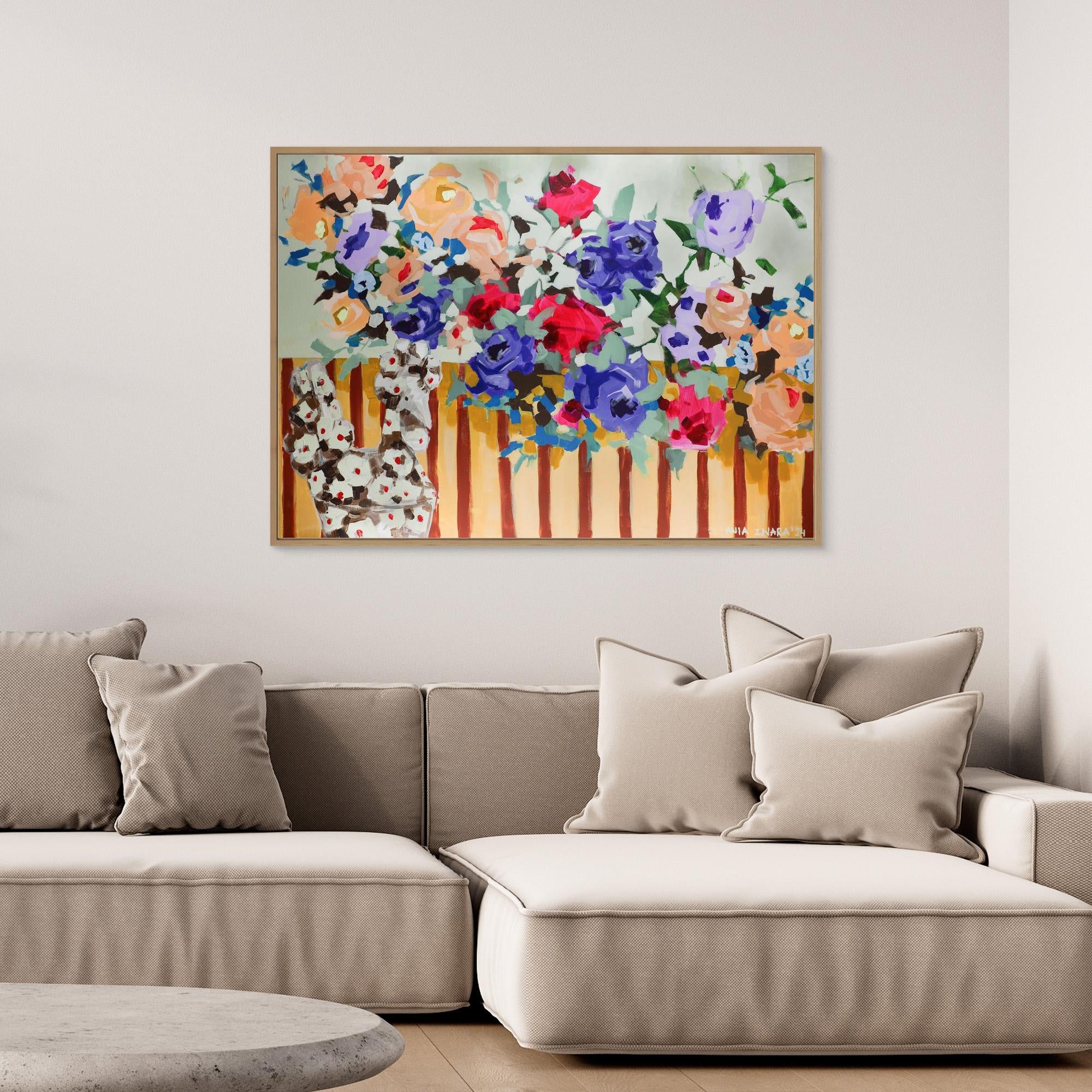 Canvas Print: "Retro bloom"