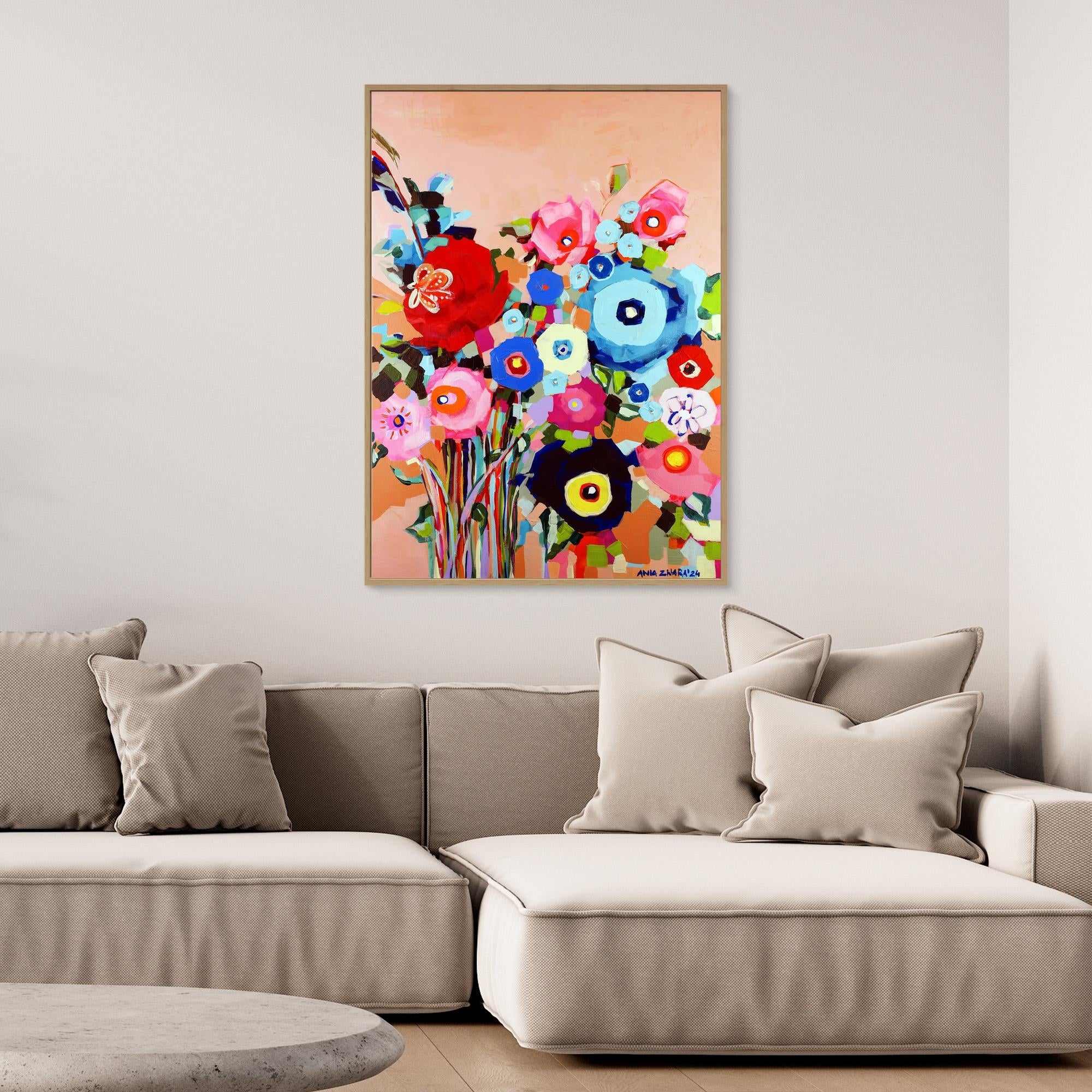 Canvas Print: "Never Give Up!"