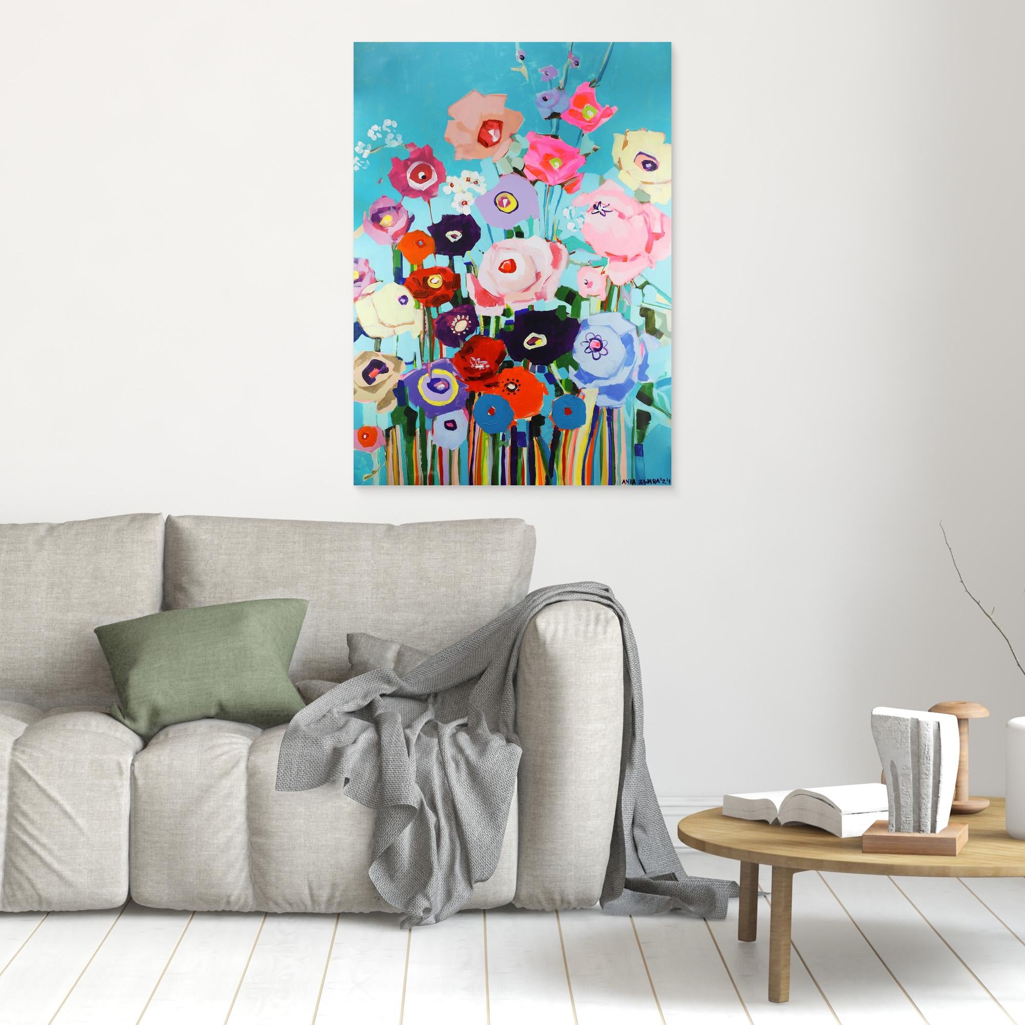 Canvas Print: "Grateful, thankful"