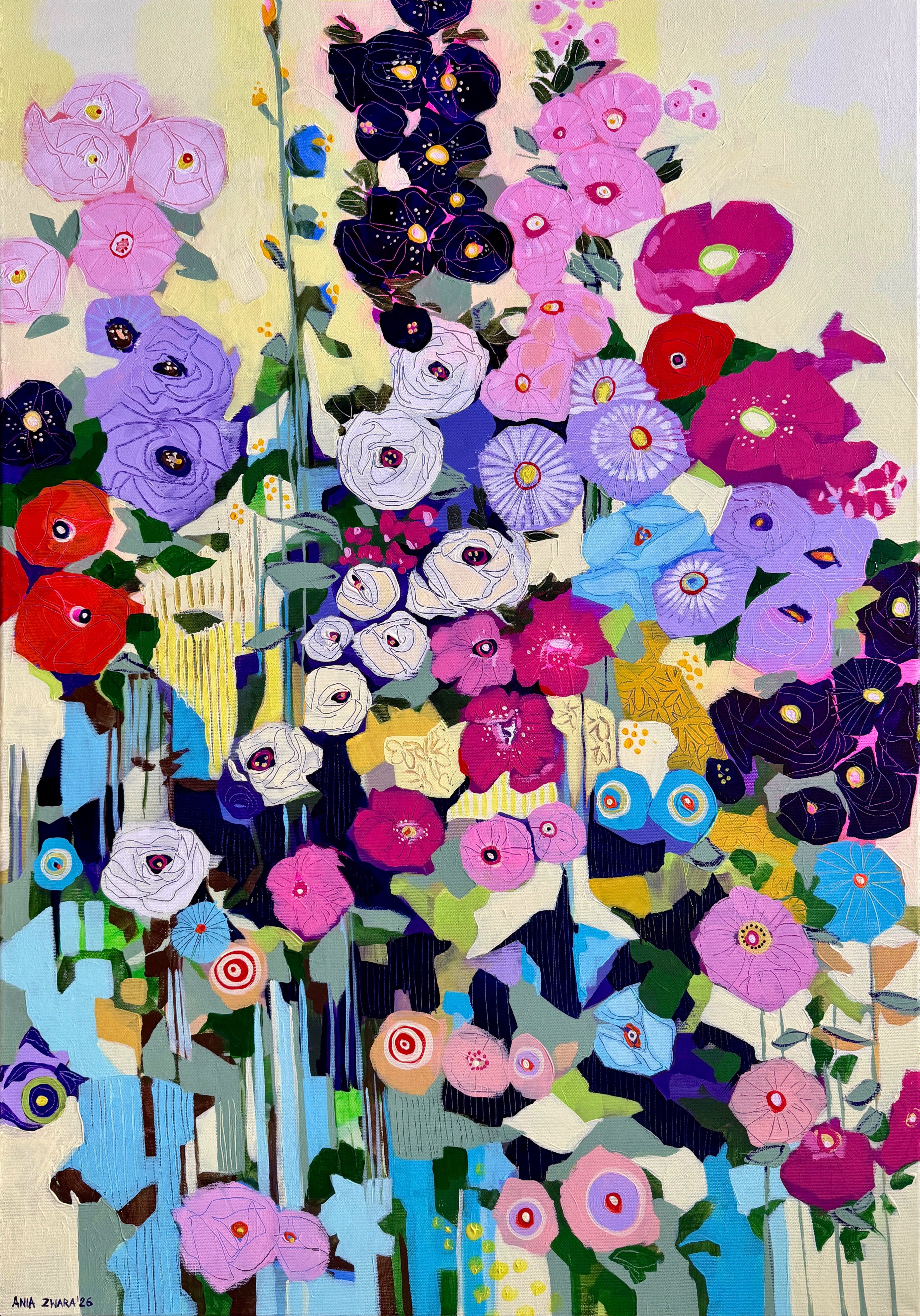 Blooming era, 70x100 cm