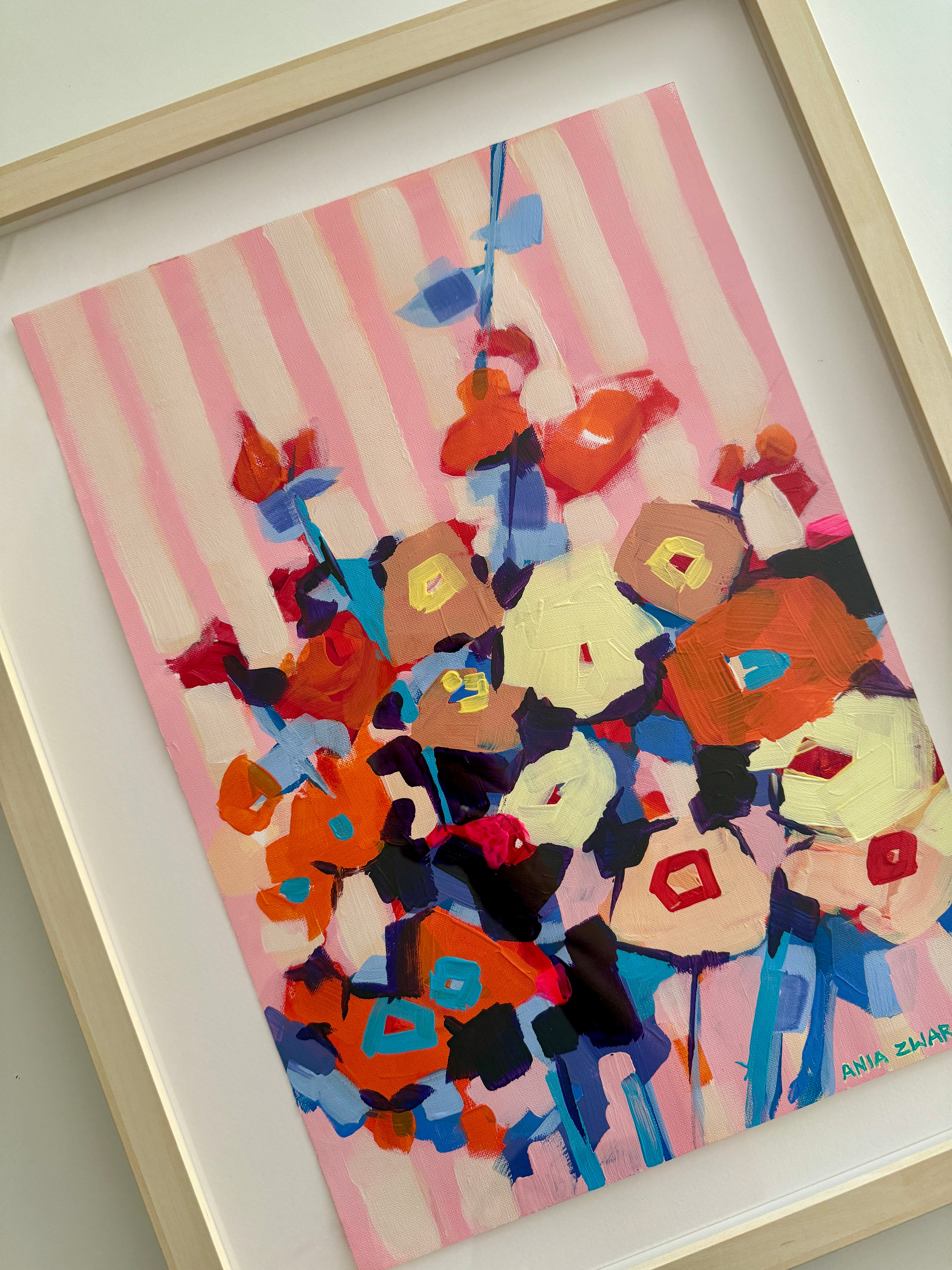 Raspberry fluff, 29,7x42 cm