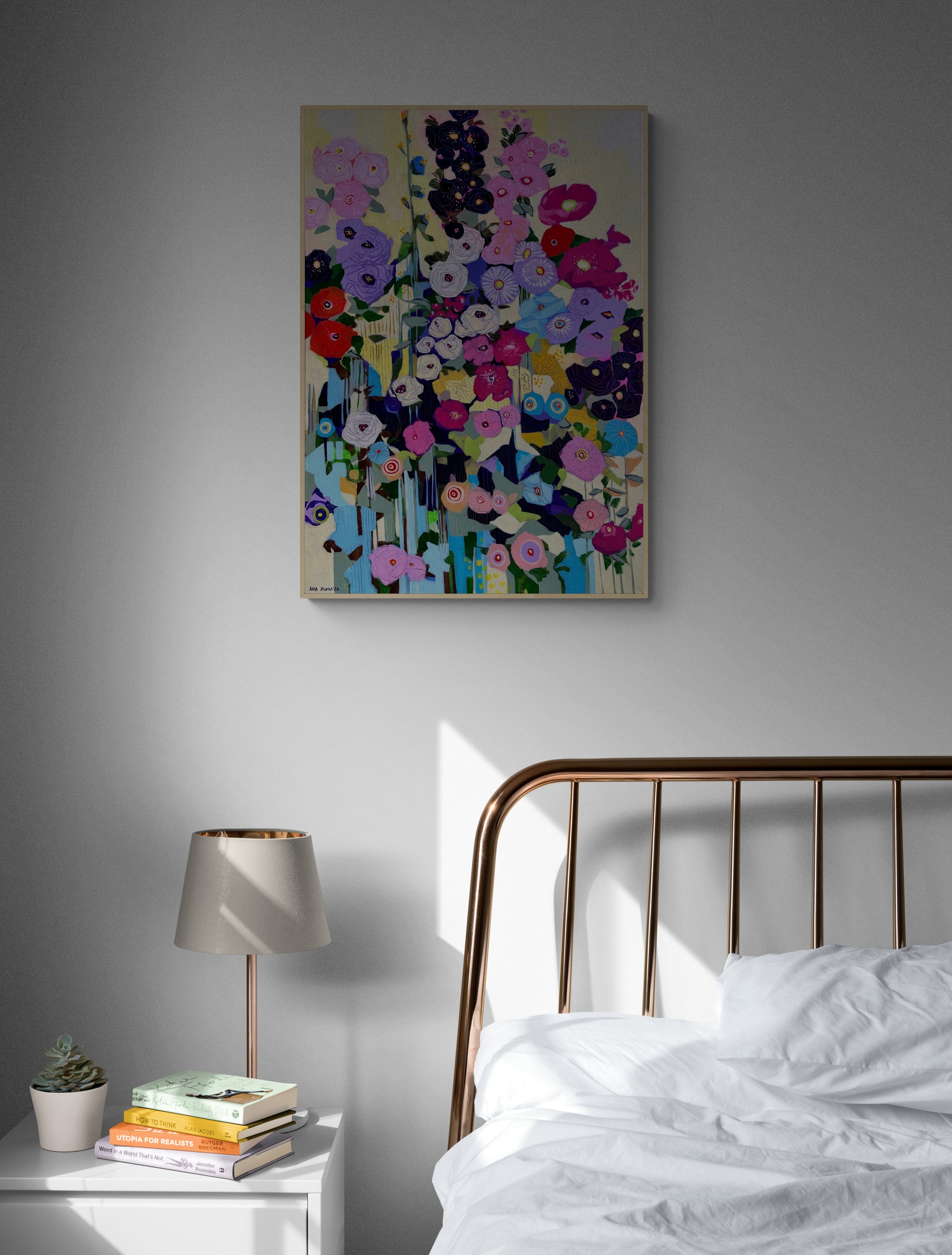 Blooming era, 70x100 cm