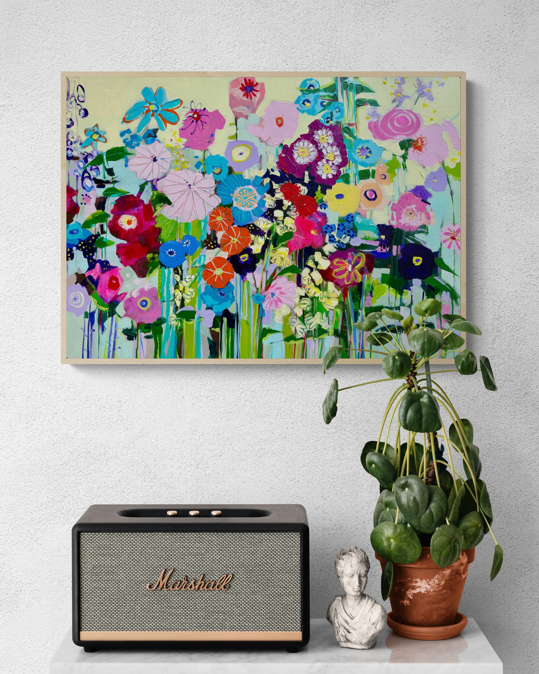 Blooming garden, 50x70 cm