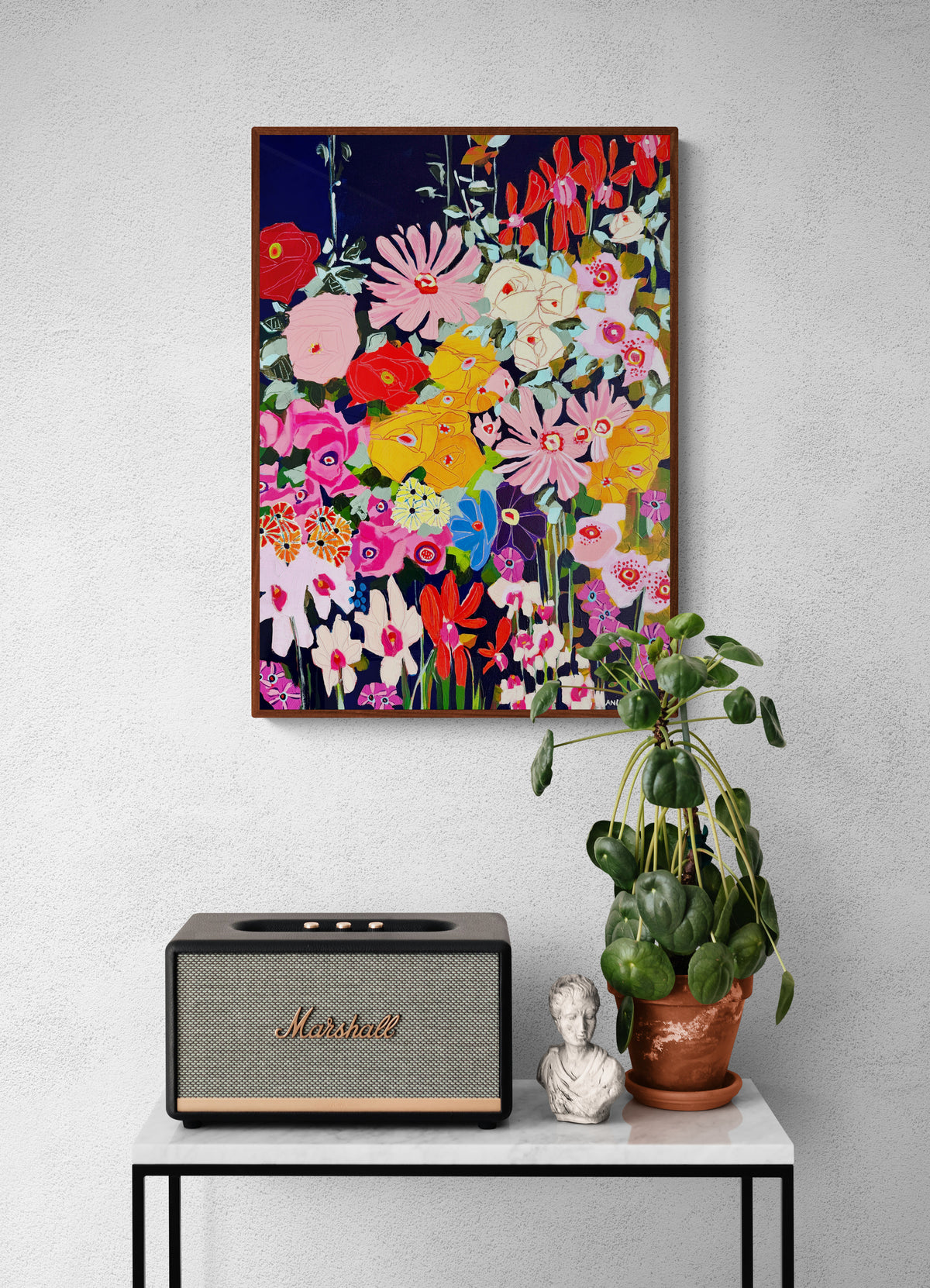 467-year-old garden, 50x70 cm