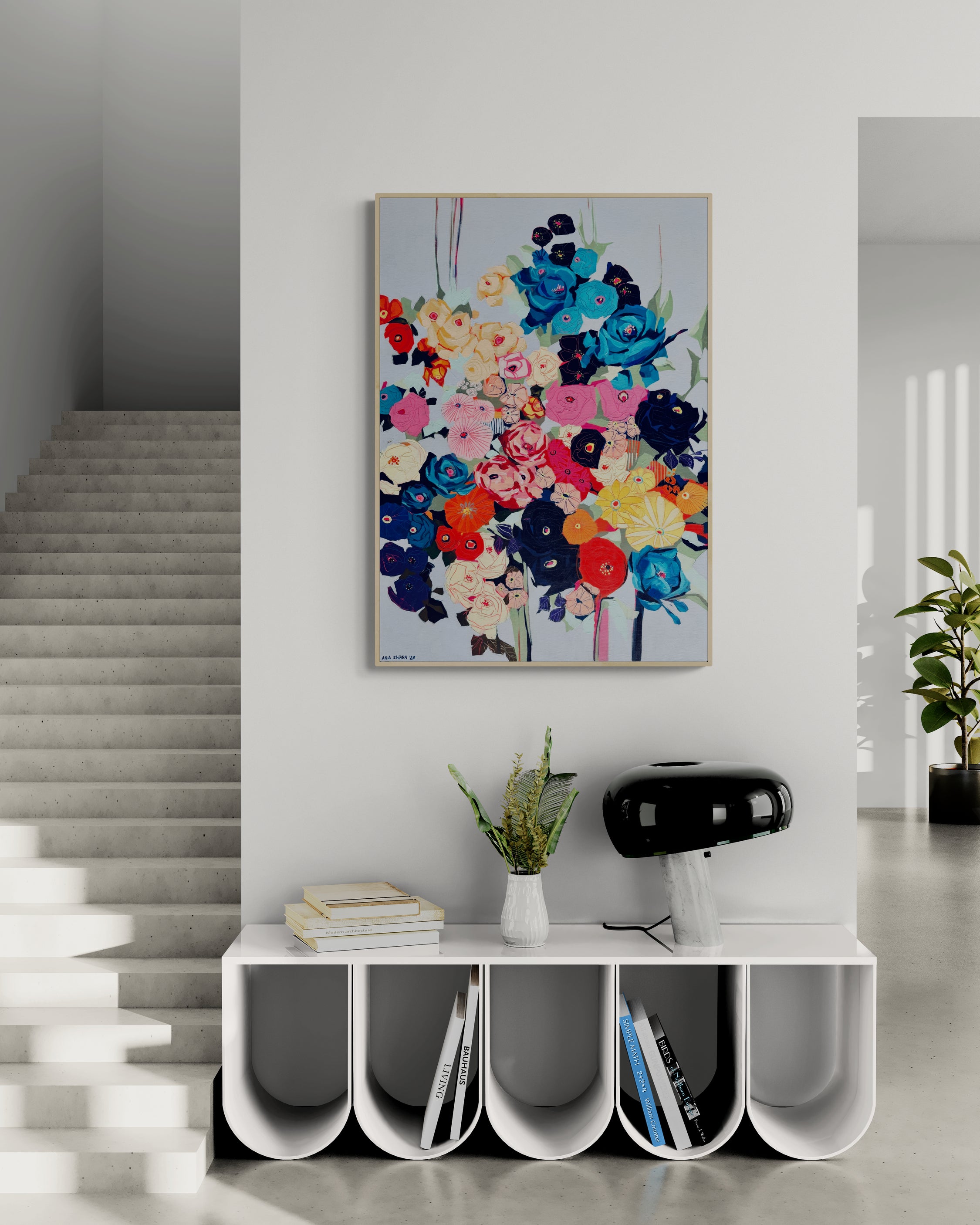 Aurora’s bloom, 70x100 cm