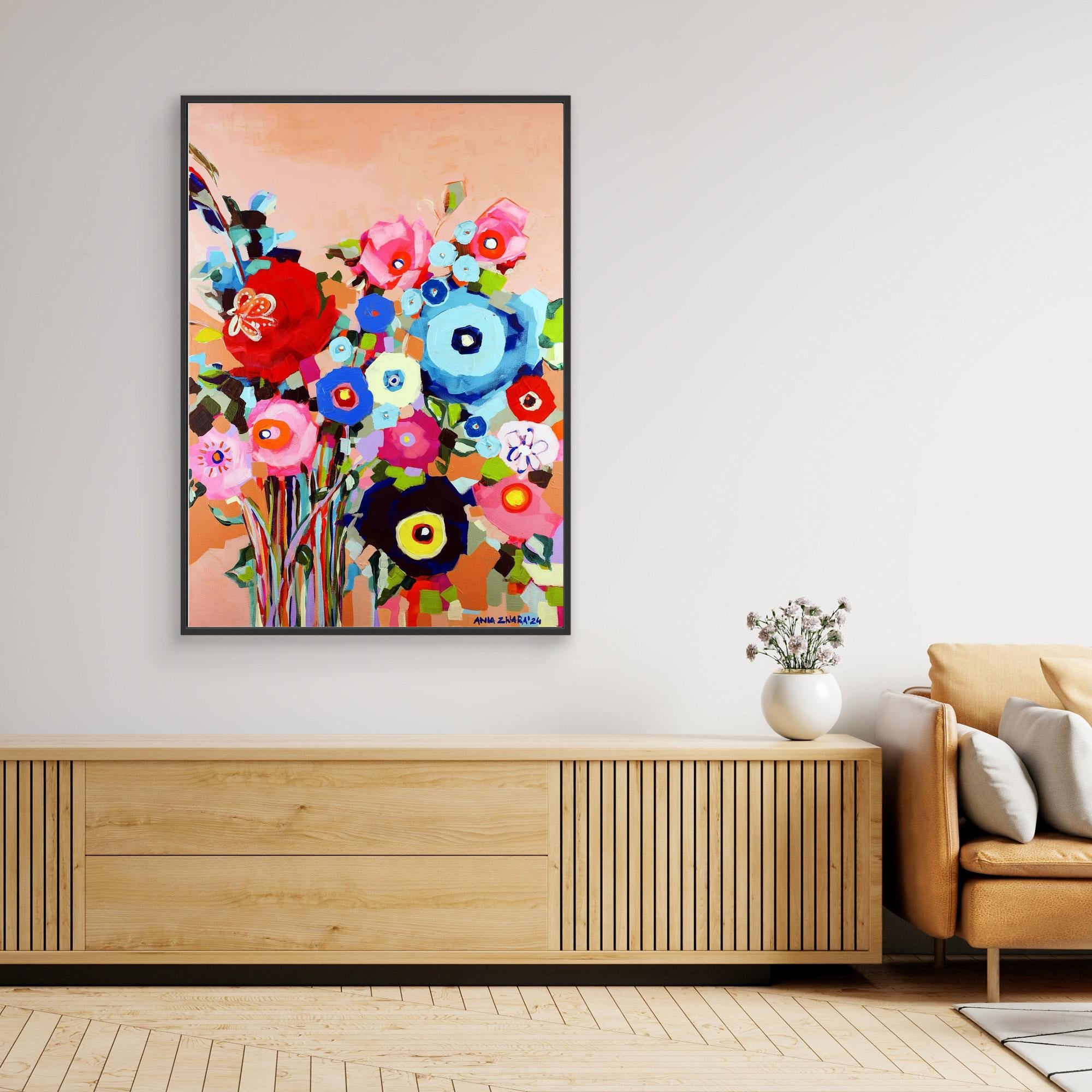 Canvas Print: "Never Give Up!" 