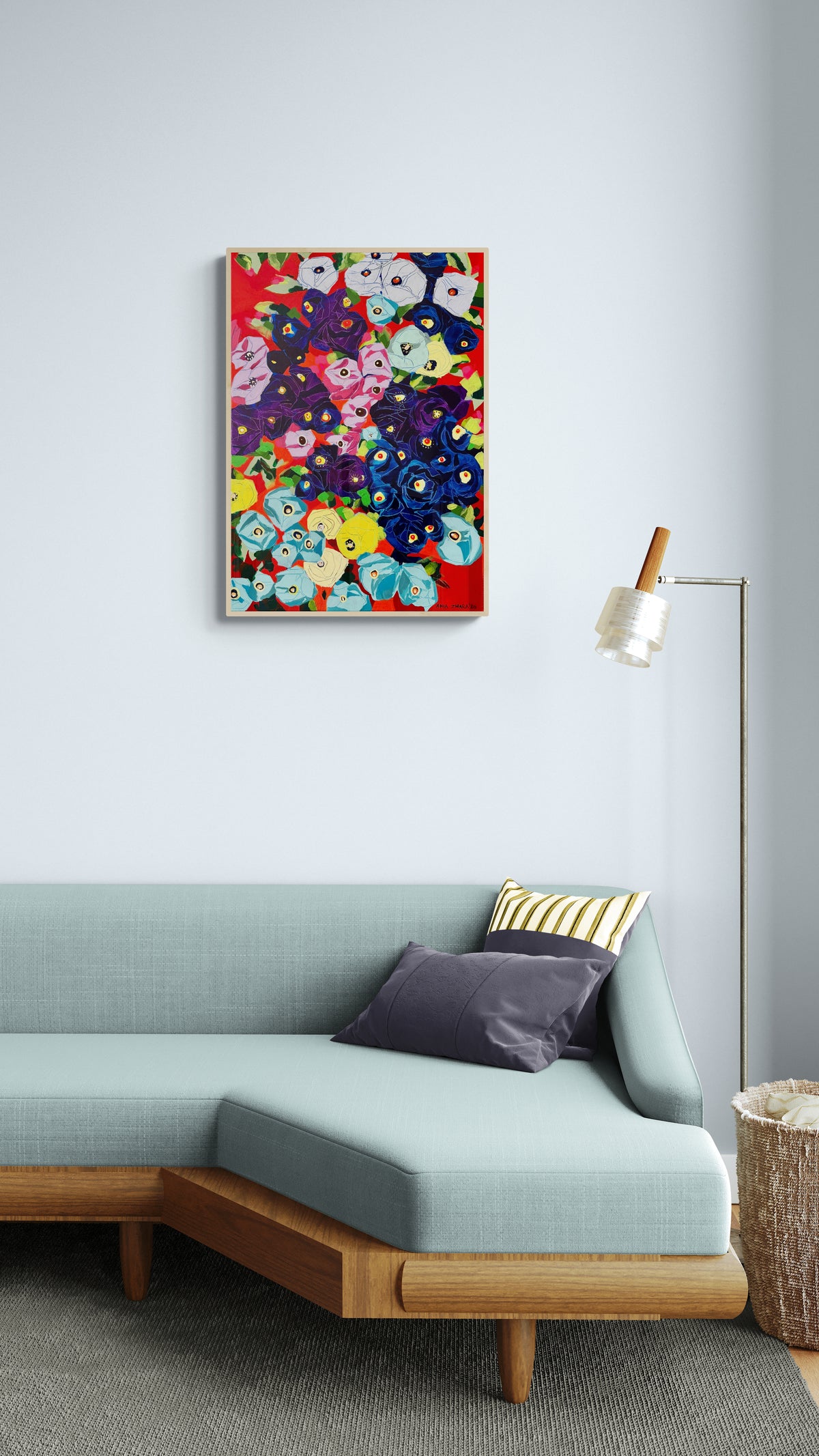 I've got my eye on you, 50x70 cm