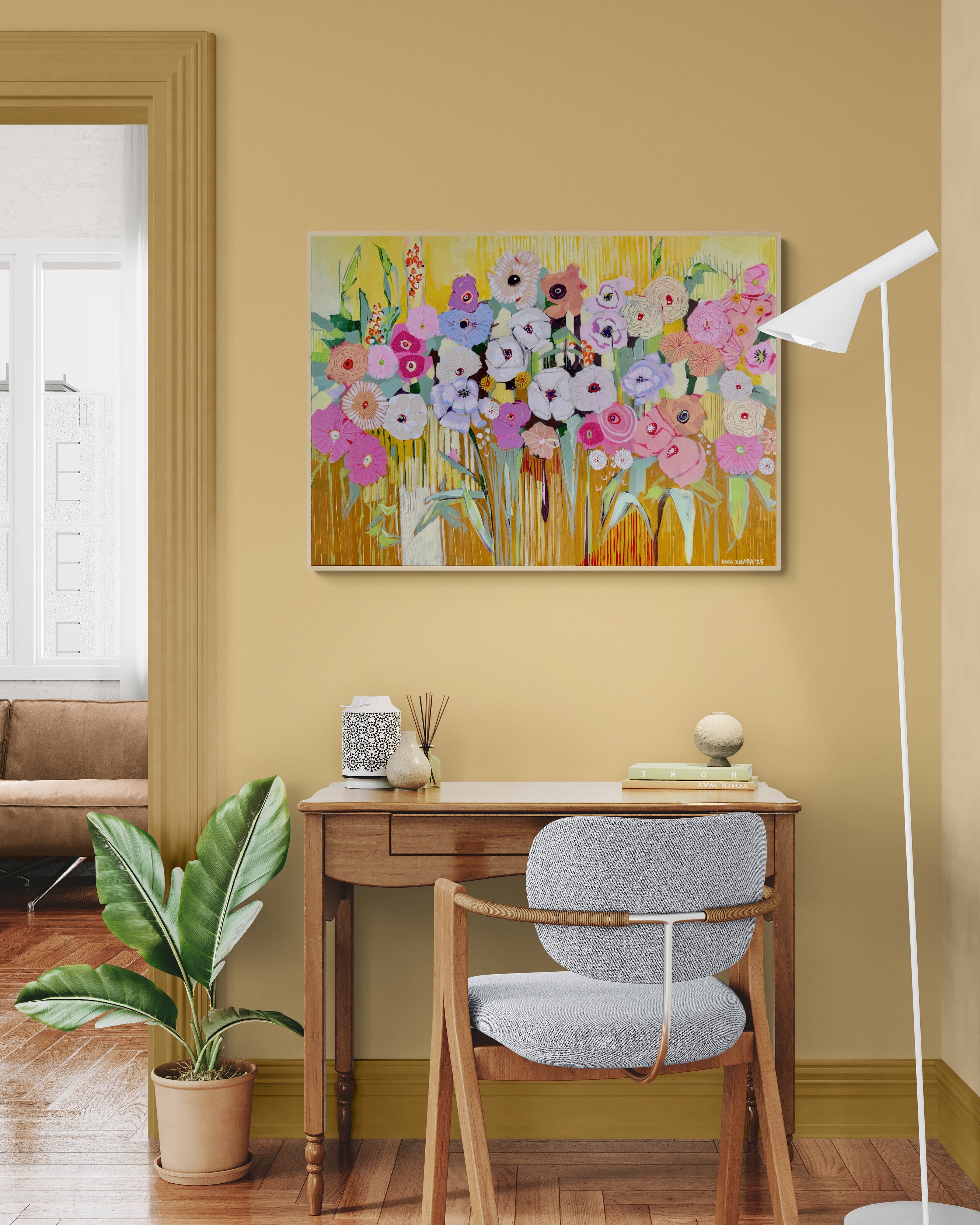 Glowing, 70x100 cm