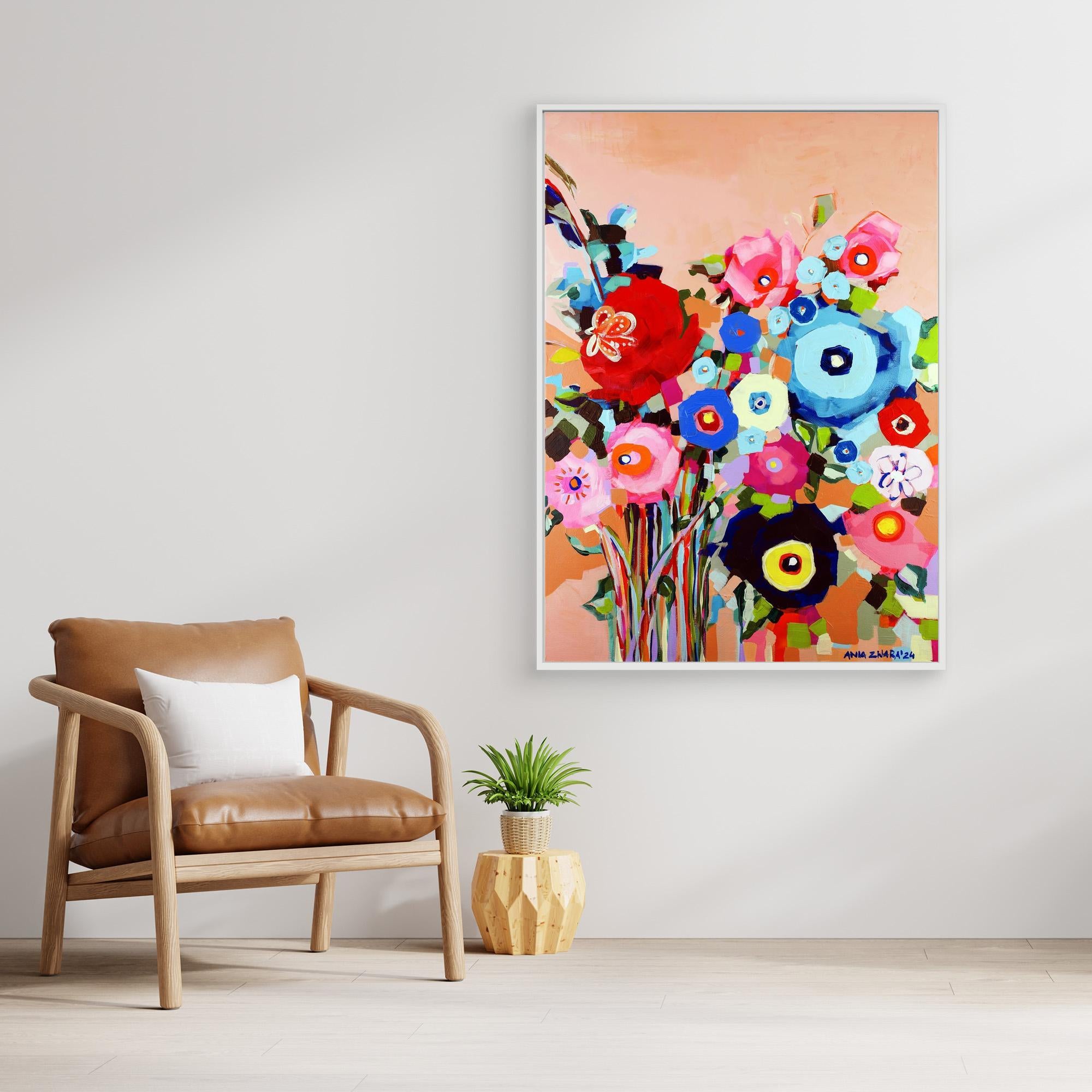 Canvas Print: "Never Give Up!" 