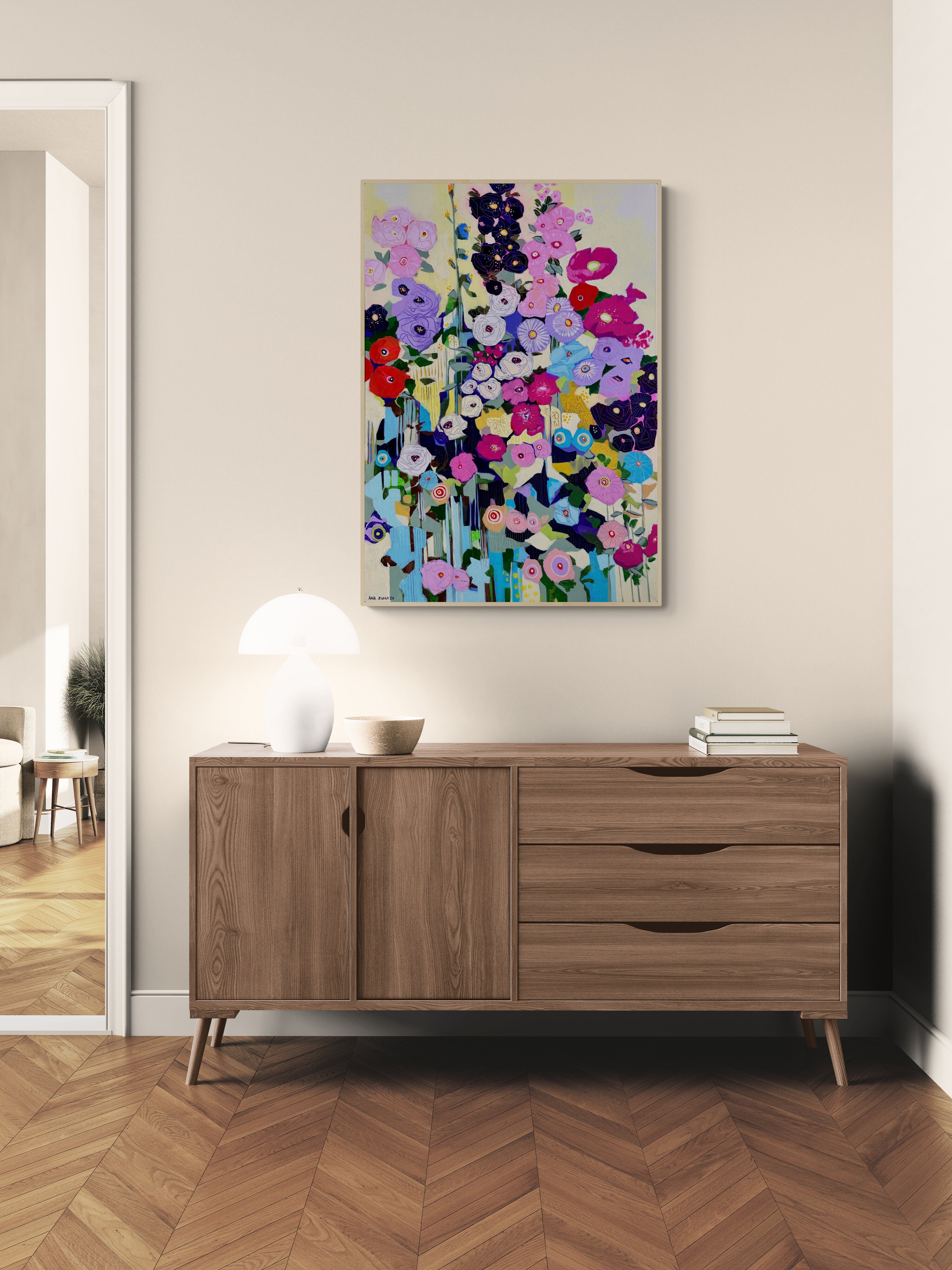 Blooming era, 70x100 cm