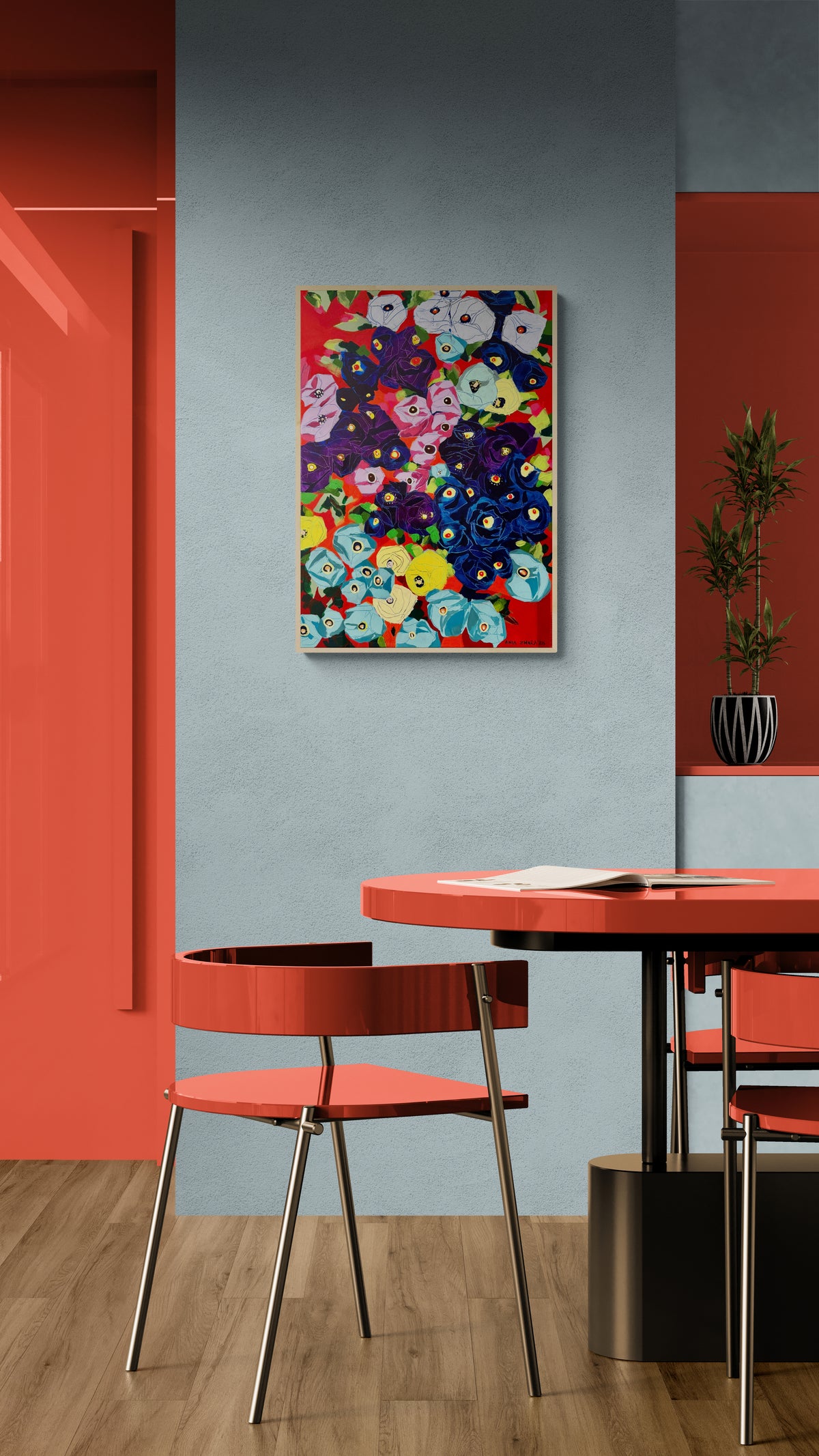 I've got my eye on you, 50x70 cm