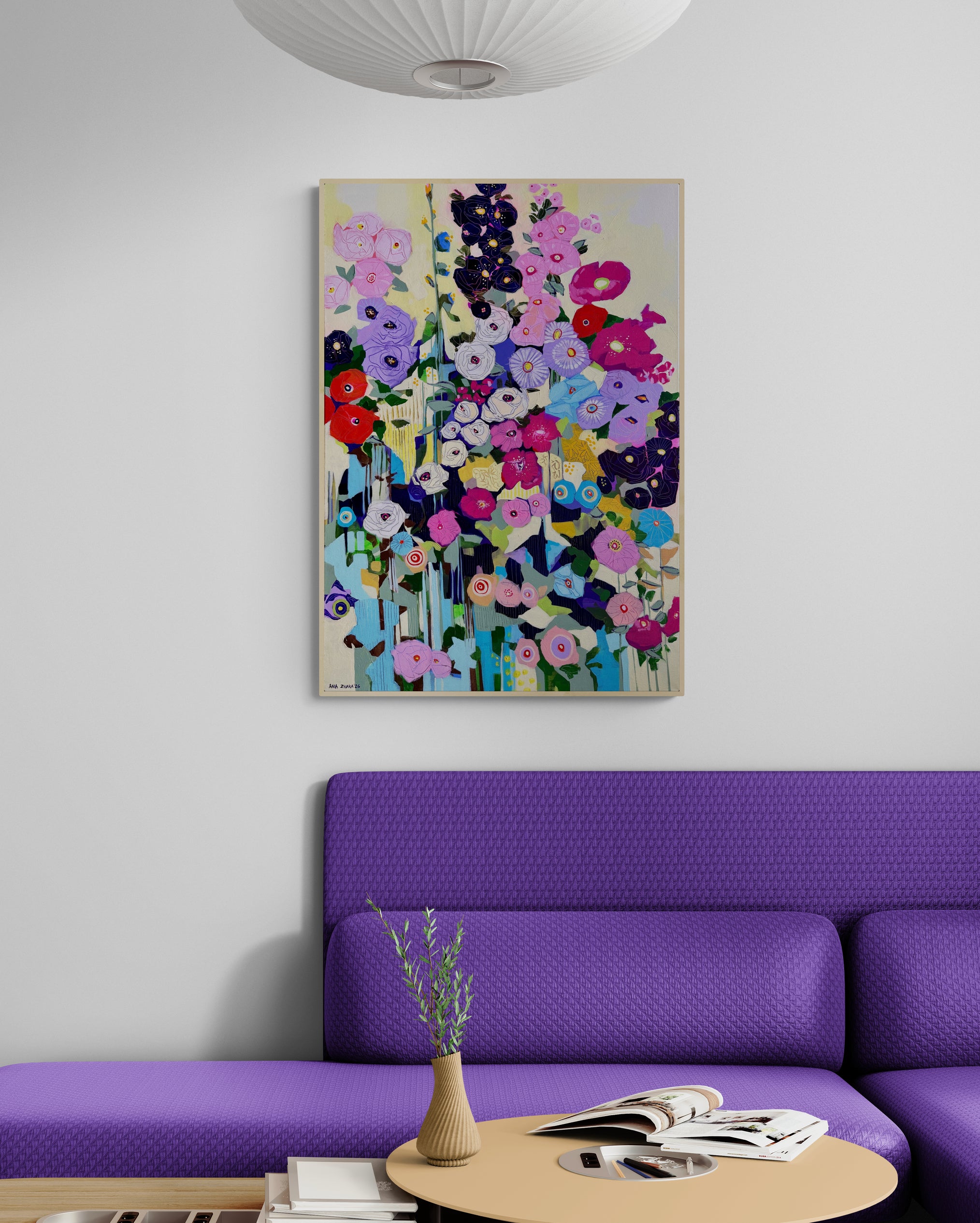 Blooming era, 70x100 cm