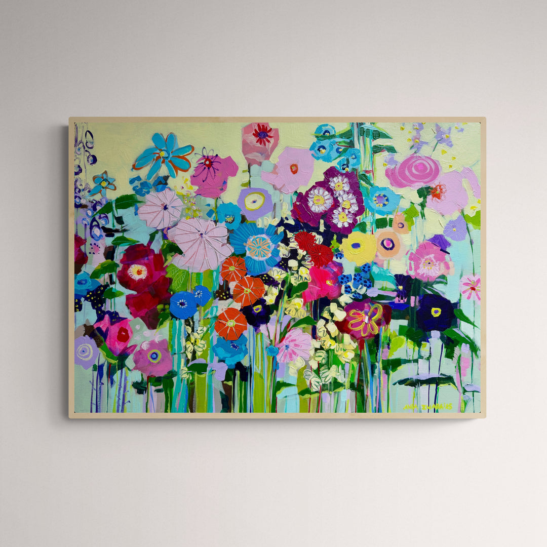 Blooming garden, 50x70 cm