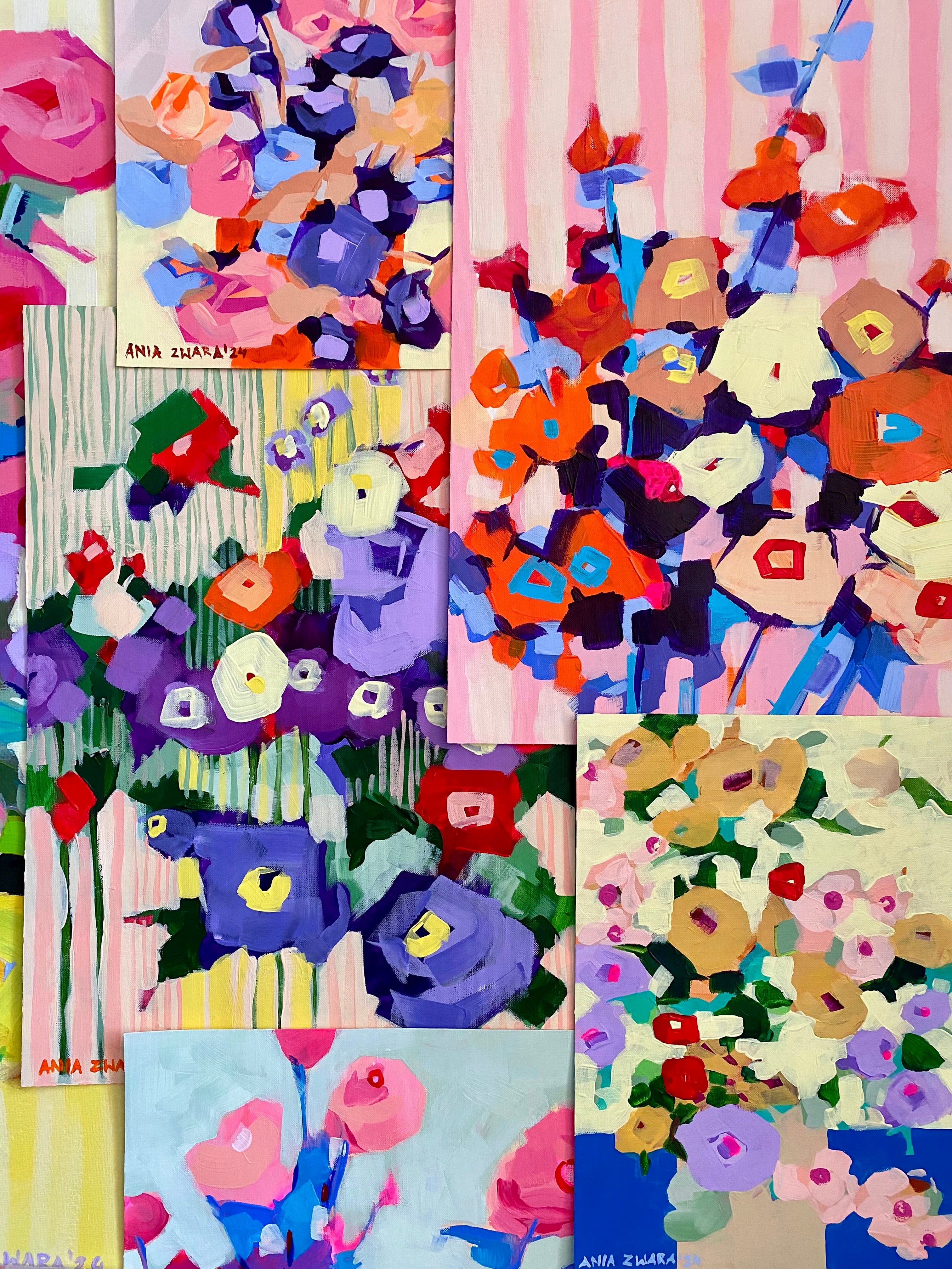 Raspberry fluff, 29,7x42 cm