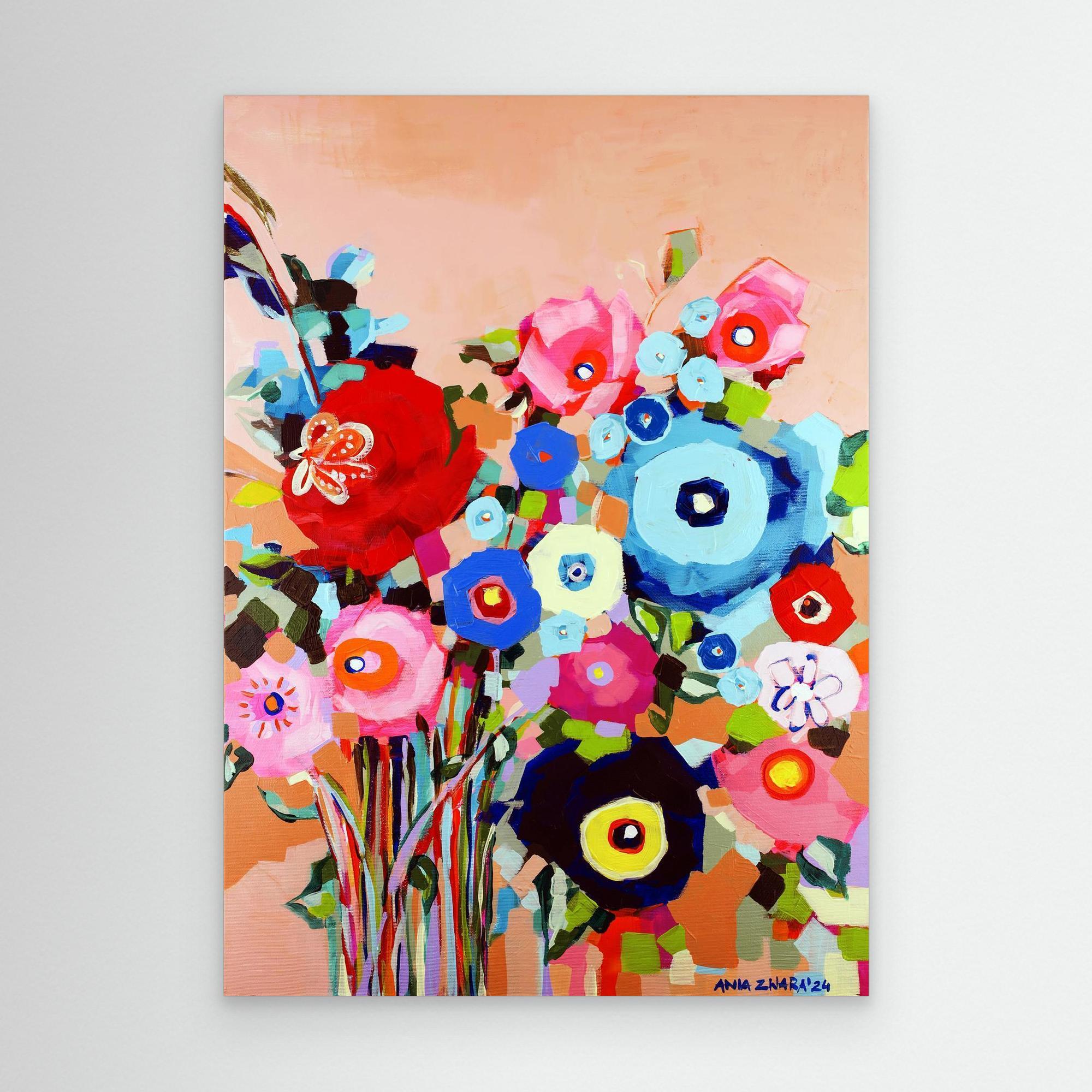 Canvas Print: "Never Give Up!" 