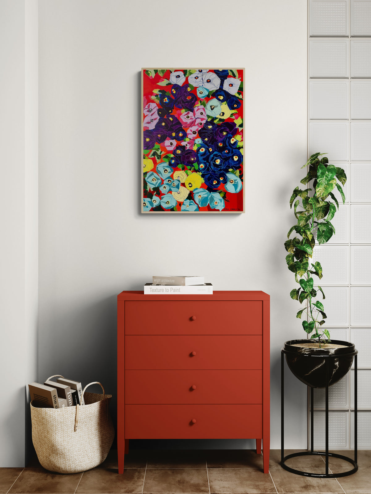 I've got my eye on you, 50x70 cm