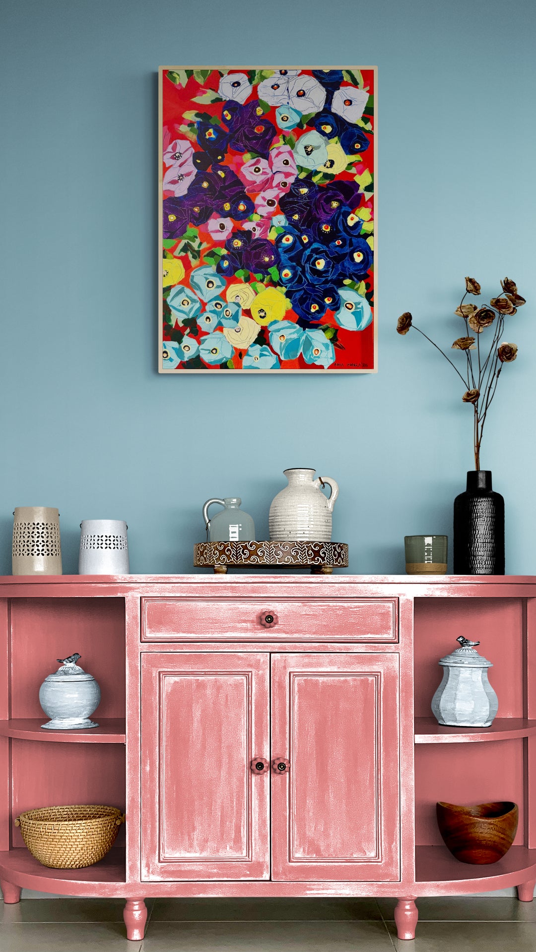 I've got my eye on you, 50x70 cm