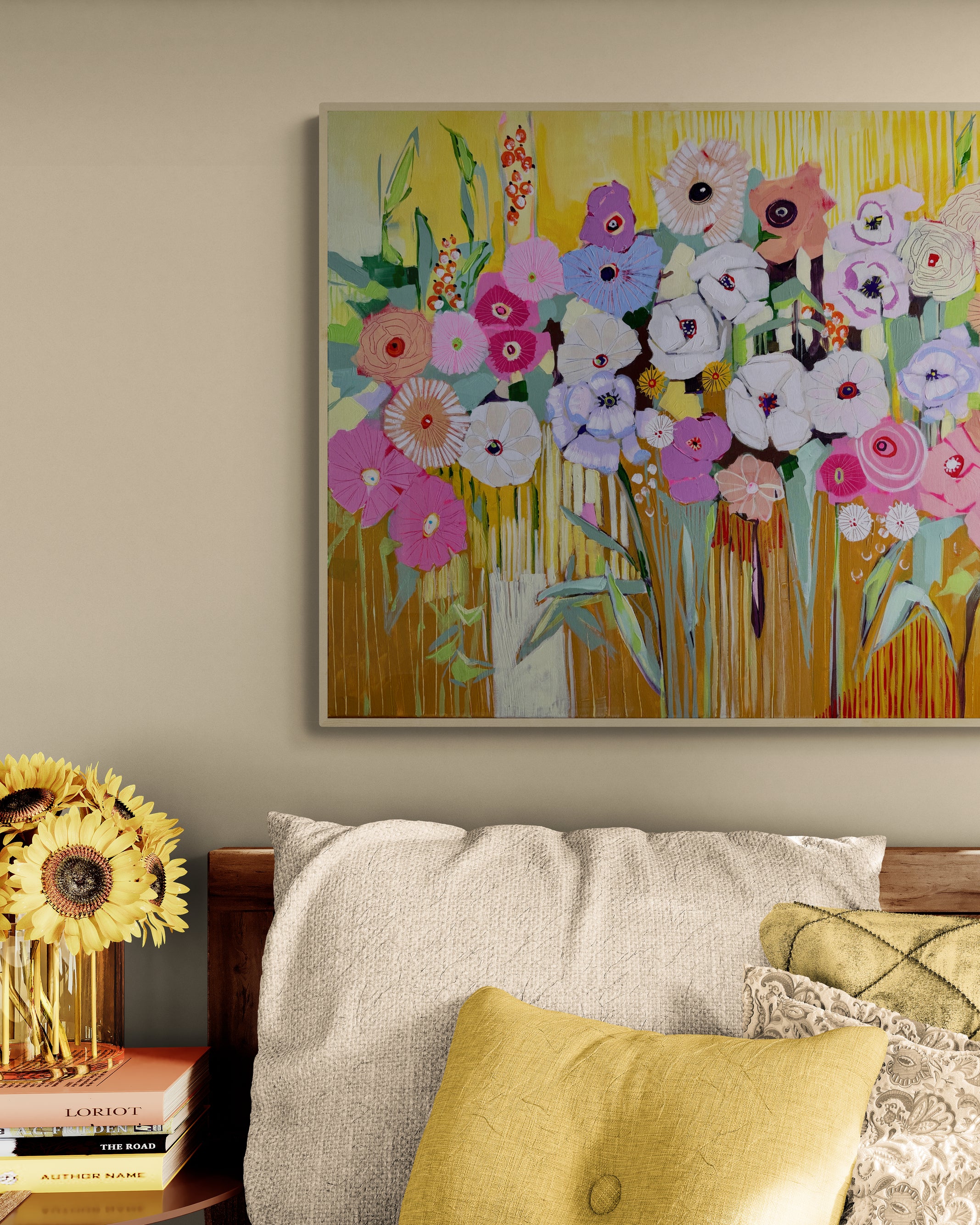 Glowing, 70x100 cm