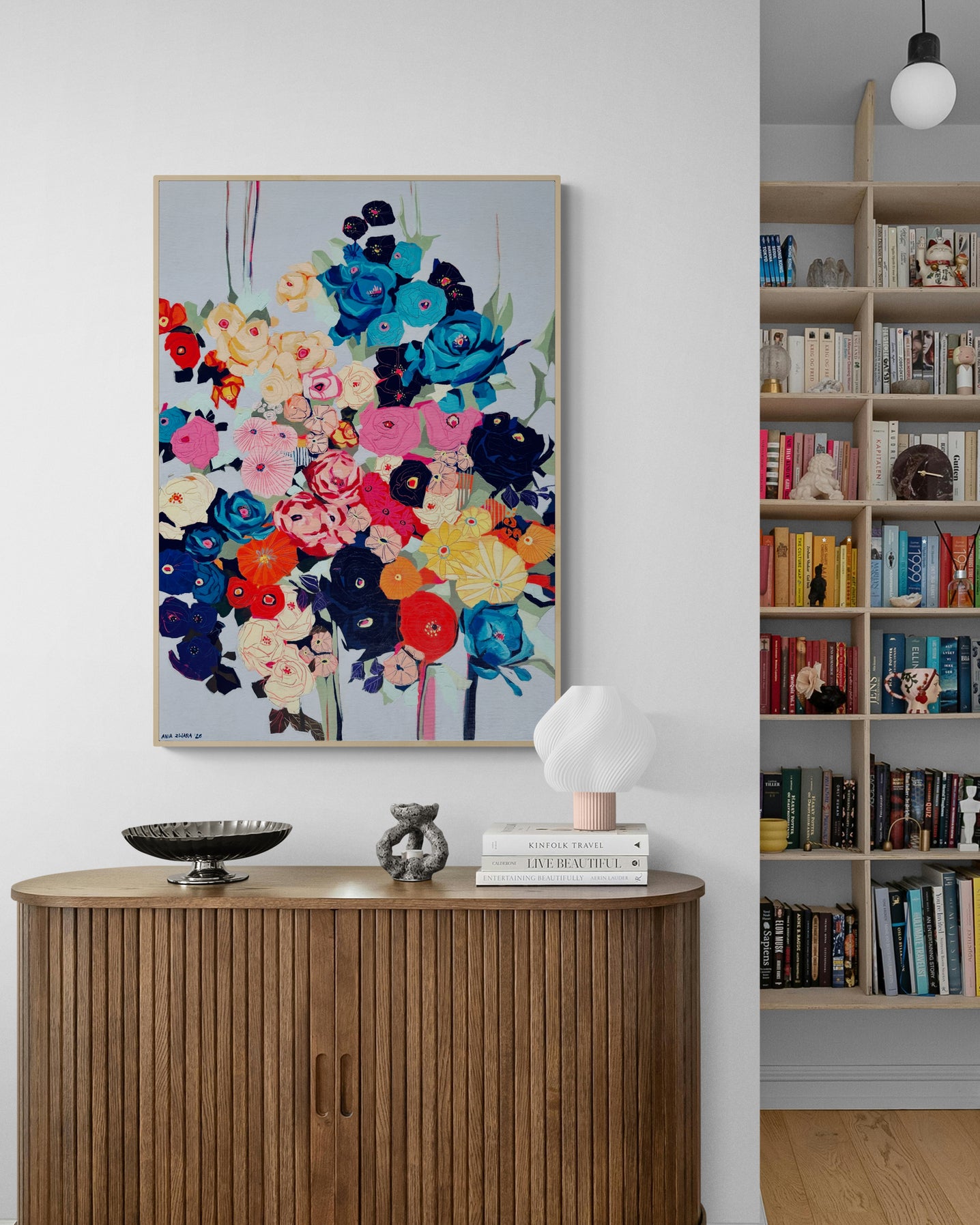 Aurora’s bloom, 70x100 cm